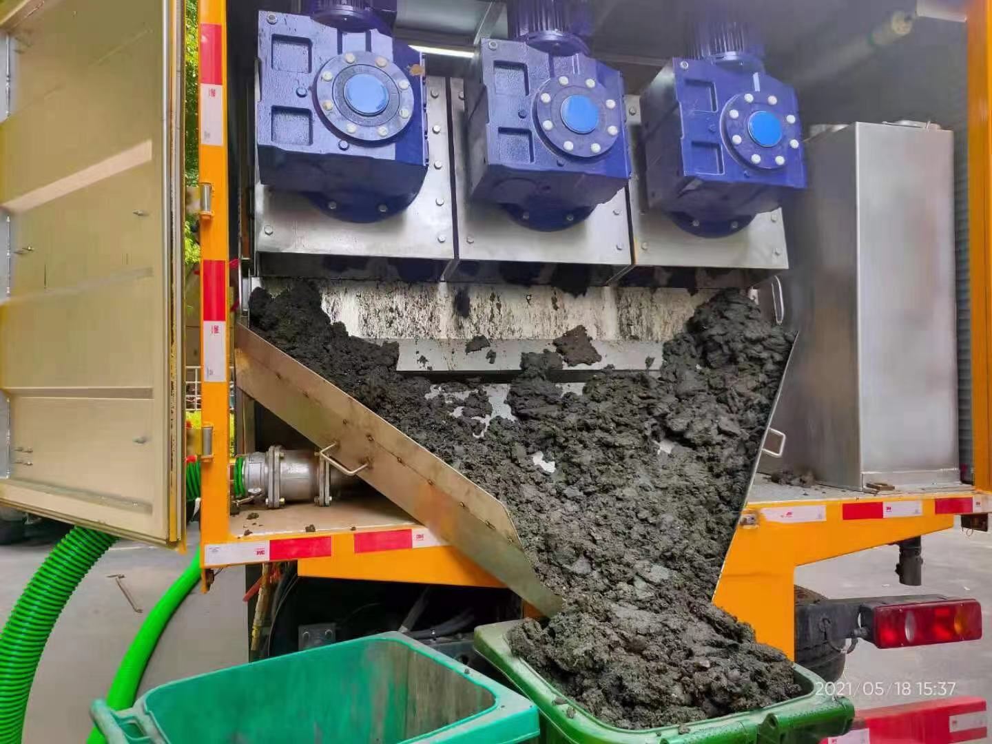 邳州化粪池清掏城市维护站-泥浆净化干湿分离处理